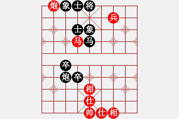 象棋棋譜圖片：橫才俊儒[292832991] -VS- ｌｉｎ[370913262]（和） - 步數(shù)：80 