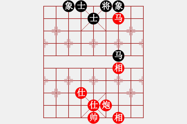 象棋棋譜圖片：第140局 馬炮例勝馬士象全 - 步數(shù)：0 