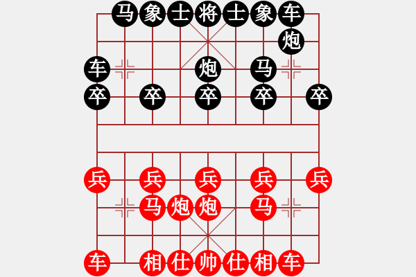 象棋棋譜圖片：林小川勝絕地反擊.pgn - 步數(shù)：10 