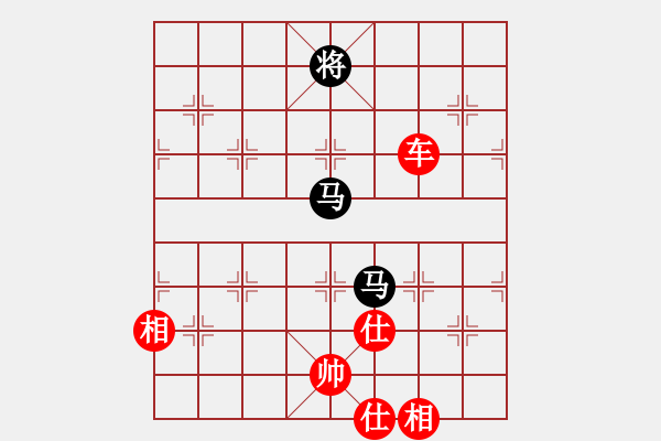 象棋棋谱图片：直上华山(6段)-和-韩天(5段) - 步数：200 