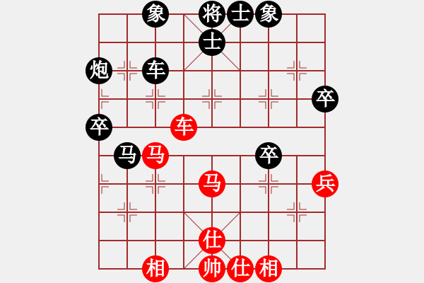 象棋棋譜圖片：青銅峽象棋群擂臺賽楊寶山業(yè)8-3先負想伍斌業(yè)8-1 - 步數(shù)：60 