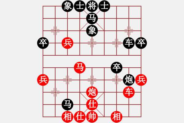 象棋棋譜圖片：斷橋殘雪(9級)-負(fù)-從來不贏棋(3段) - 步數(shù)：40 