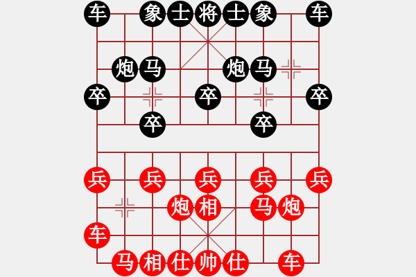 象棋棋譜圖片：2016朝陽市棋友階段賽寧志陽先和卞正華 - 步數(shù)：10 