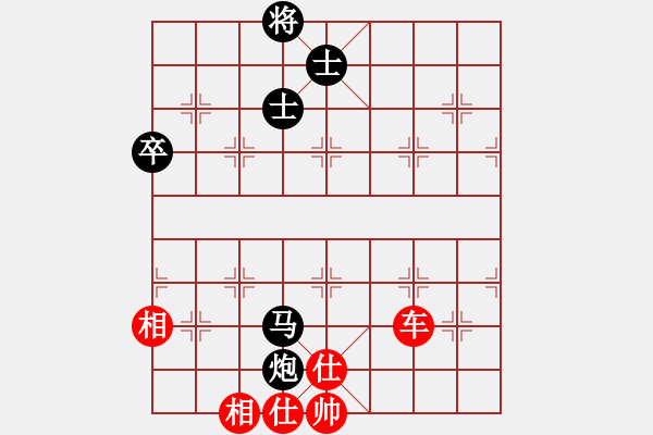 象棋棋譜圖片：過河帥[紅] -VS- 森哥[黑] - 步數(shù)：100 