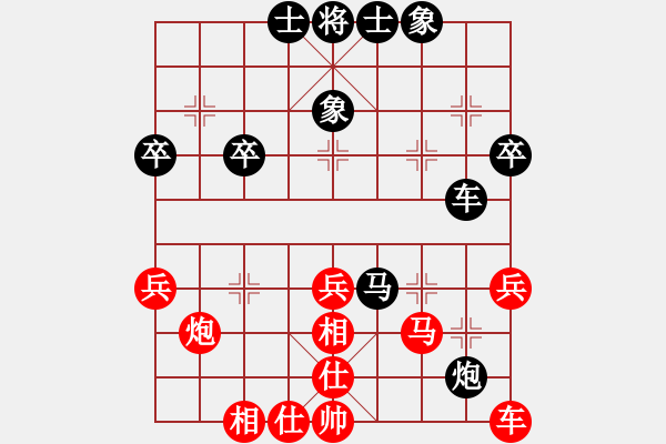 象棋棋譜圖片：huangzjj(9星)-和-天機商業(yè)庫(9星) - 步數(shù)：40 