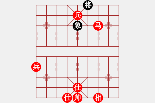 象棋棋譜圖片：棋局-1bk 2b1N - 步數(shù)：91 