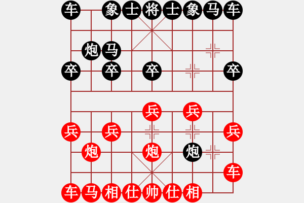 象棋棋譜圖片：橫才俊儒[292832991] -VS- 熱心人[422427634] - 步數(shù)：10 