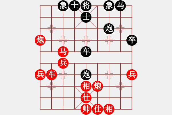 象棋棋譜圖片：49屆大興月賽3喬云峰先勝張昆浩 - 步數(shù)：40 