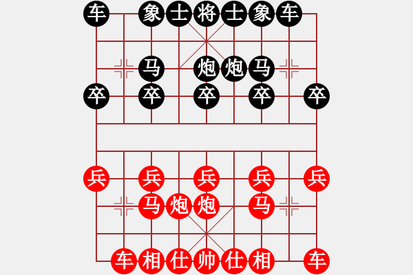 象棋棋譜圖片：高春強(5r)-負-康爾波(5r) - 步數(shù)：10 