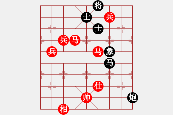 象棋棋譜圖片：棋局-3kb 491n - 步數(shù)：60 