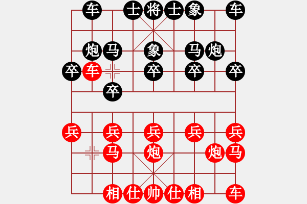 象棋棋谱图片：李明颢 vs 许逸涵 - 步数：10 
