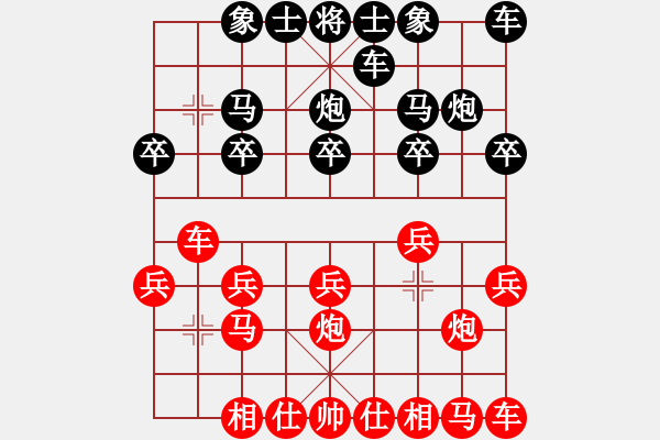 象棋棋譜圖片：2006年迪瀾杯弈天聯(lián)賽第三輪：蓋世英雄(4級)-和-聽雨軒葬花(1段) - 步數(shù)：10 