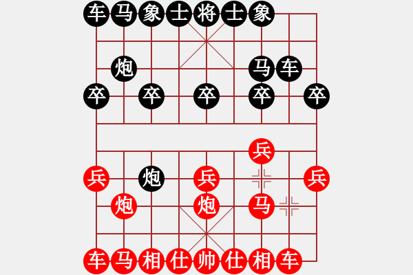 象棋棋譜圖片：過宮炮對橫車 （車9進2） 曾阿牛(6段)-勝-tomichy(月將) - 步數：10 