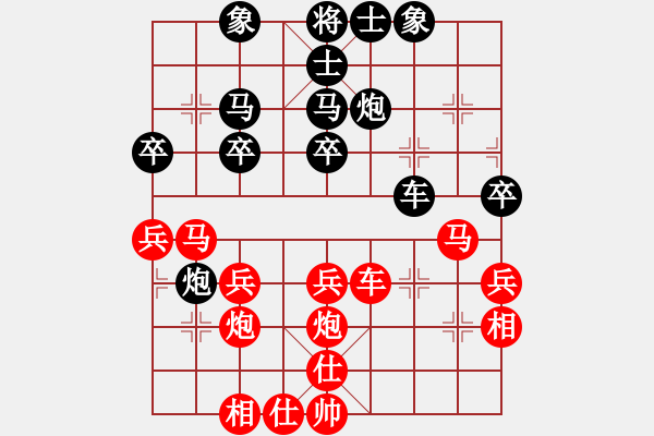 象棋棋譜圖片：2006年梁山賽第八輪：英雄虬髯客(5r)-負(fù)-聯(lián)眾梁山風(fēng)(5r) - 步數(shù)：40 