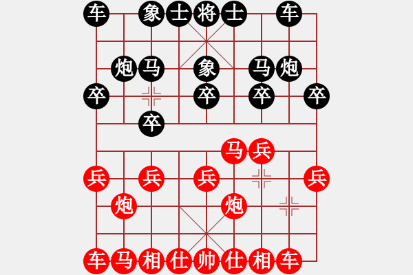 象棋棋譜圖片：山東青島 周長年 勝 山東東營 李洪杰 - 步數(shù)：10 