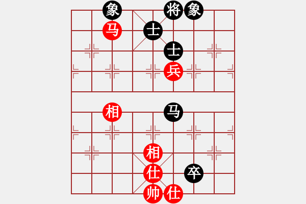 象棋棋譜圖片：daiqing(0r)-和-古奇緣(9段)五六炮對屏風(fēng)馬 - 步數(shù)：100 