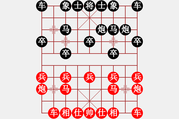 象棋棋譜圖片：百花園女子棋社 有沒有人告訴你 先和 大師群樺 - 步數(shù)：10 