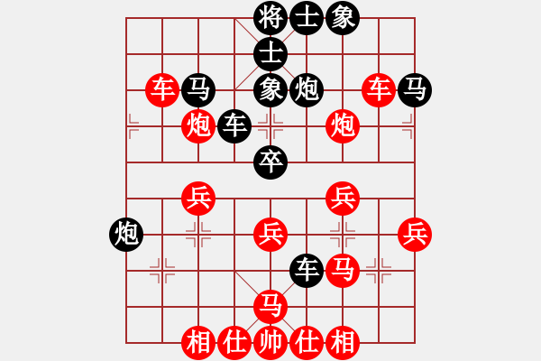 象棋棋譜圖片：4052103(草民) 負(fù) 3083232(都尉) - 步數(shù)：30 