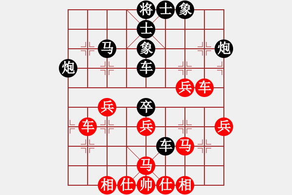 象棋棋譜圖片：4052103(草民) 負(fù) 3083232(都尉) - 步數(shù)：40 