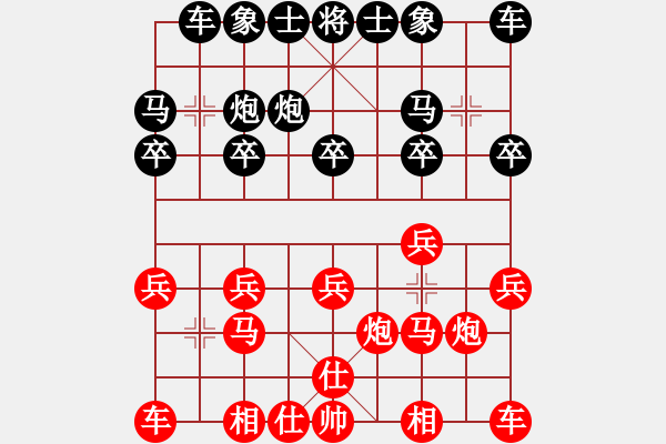 象棋棋譜圖片：羊羊（業(yè)6-2） 先負(fù) bbboy002（業(yè)7-1） - 步數(shù)：10 