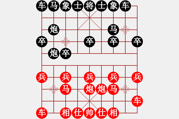 象棋棋譜圖片：蛋蛋.pgn - 步數(shù)：10 