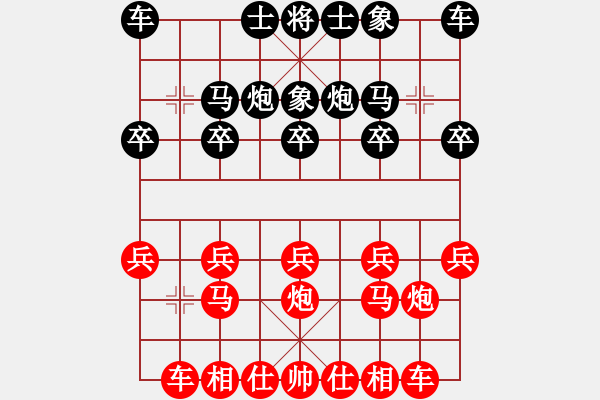 象棋棋譜圖片：西門飄雪(6段)-負-芳林嫂(4段) - 步數(shù)：10 