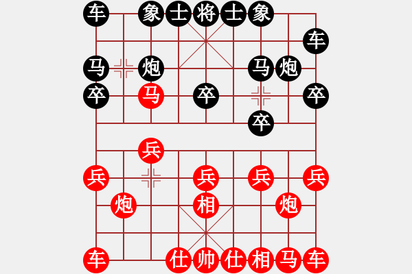 象棋棋譜圖片：SF310 和 qqq - 步數(shù)：10 