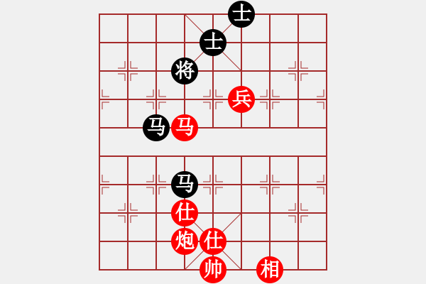 象棋棋譜圖片：電腦 馬炮雙兵對雙馬 - 步數(shù)：120 