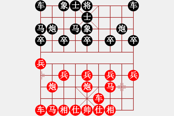 象棋棋譜圖片：呼風喚雨(7星)-和-cyberkiss(8星) - 步數(shù)：10 