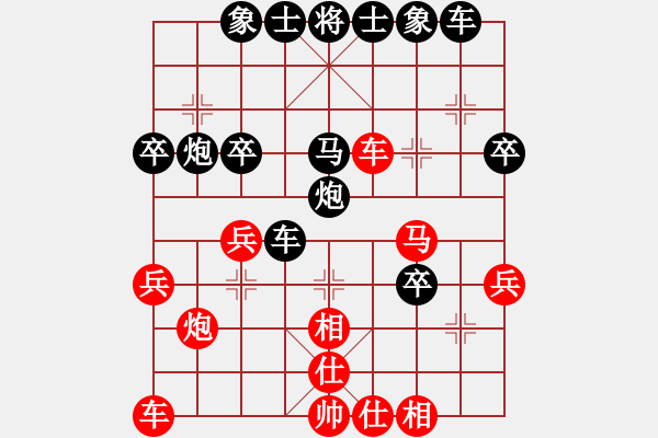 象棋棋譜圖片：ldtk(4段)-負(fù)-陳團(tuán)老祖(2段) - 步數(shù)：30 