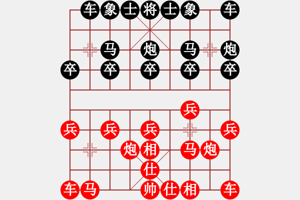 象棋棋譜圖片：徐超 先勝 楊輝 - 步數(shù)：10 