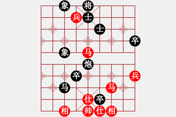 象棋棋譜圖片：肚兜兜(7段)-負-宣化武俊(9段) - 步數：110 