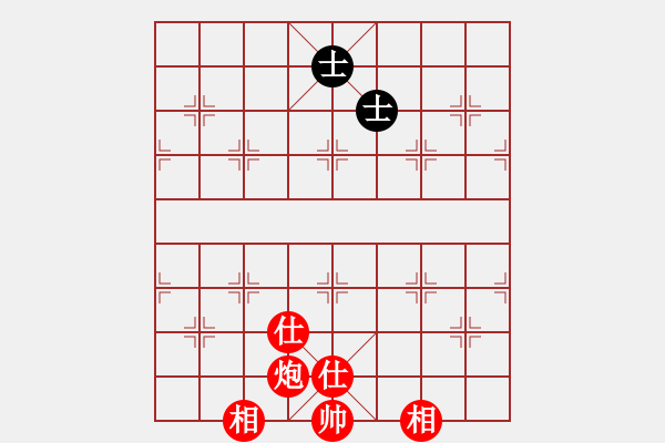 象棋棋譜圖片：考驗(yàn)技術(shù)難度——炮仕如果對(duì)方?jīng)]有將能否勝此局 - 步數(shù)：20 