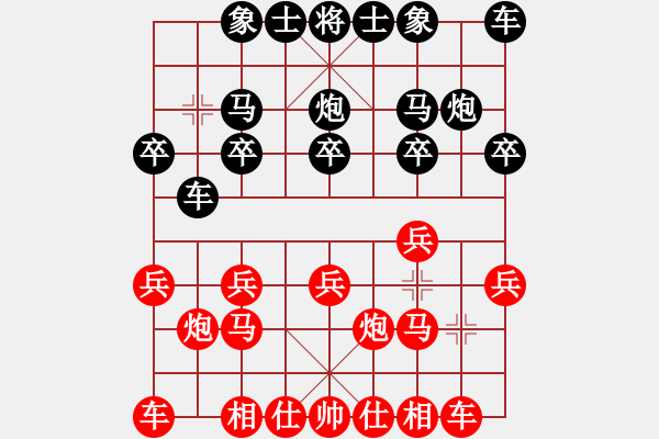 象棋棋譜圖片：趙勇霖 先負(fù) 王家瑞 - 步數(shù)：10 