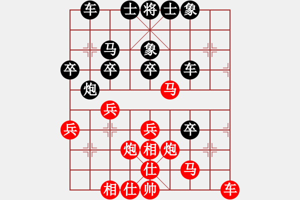 象棋棋譜圖片：兔子[626411501] -VS- ︻ ▇◤[1242800400] - 步數(shù)：60 