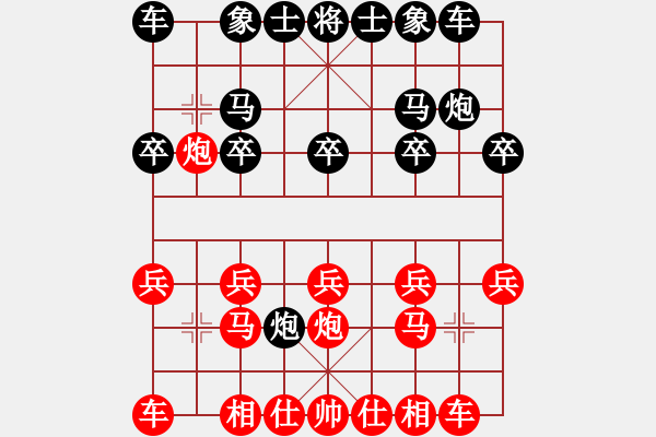 象棋棋譜圖片：gg-和棋-rr 2017-06-08 12_06_50.pgn - 步數(shù)：10 