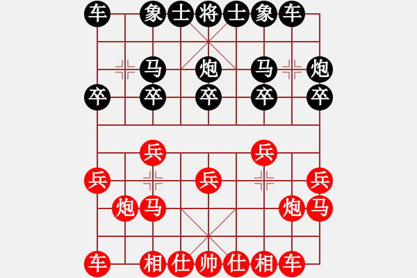 象棋棋譜圖片：謝巋 先勝 陳寒峰 - 步數(shù)：10 