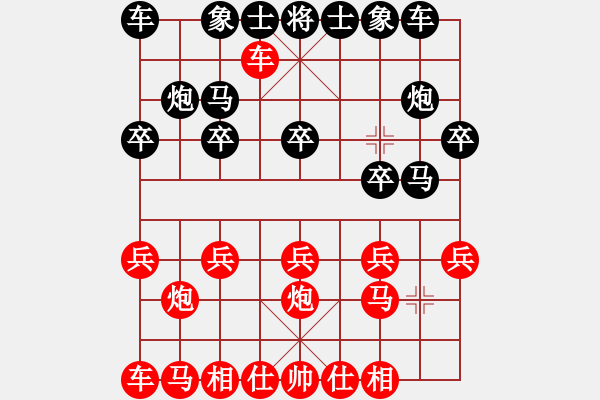 象棋棋譜圖片：長(zhǎng)江[紅] -先負(fù)- 溫柔一刀[黑] - 步數(shù)：10 