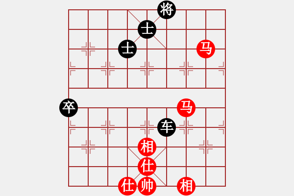 象棋棋谱图片：吉丰利(8段)-和-林伊侠(3段) - 步数：100 