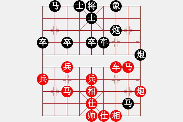 象棋棋譜圖片：我老婆很兇(7段)-勝-海王星(9段) - 步數(shù)：40 