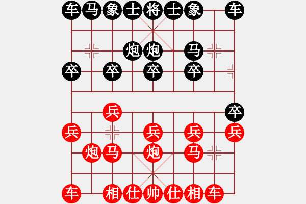 象棋棋譜圖片：彭寶源先負(fù)王震 - 步數(shù)：10 