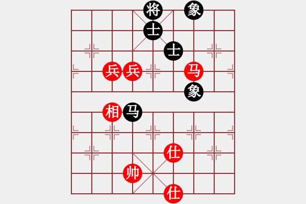 象棋棋谱图片：文弱杀戮(4弦)-和-bbboy002(2弦) - 步数：100 