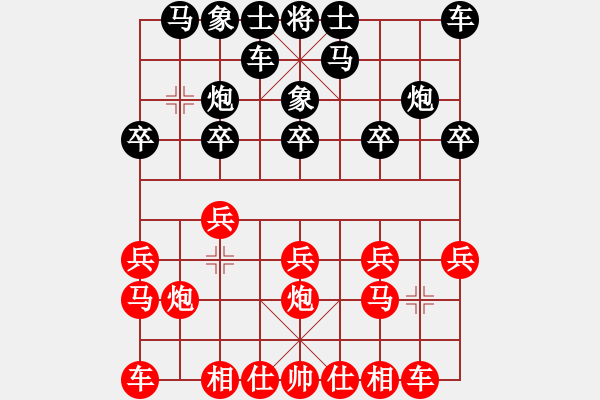 象棋棋譜圖片：河北金環(huán)建設(shè)隊 張婷婷 負 杭州燃氣集團隊 王文君 - 步數(shù)：10 