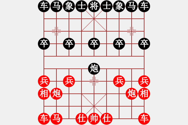 象棋棋譜圖片：金毛獅王謝遜-VS- 小華 - 步數(shù)：10 