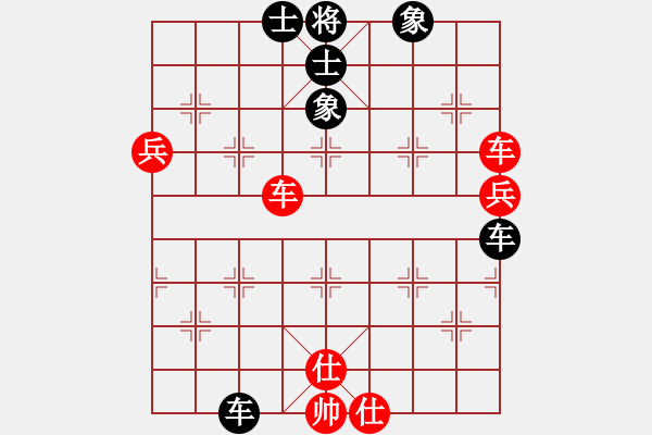 象棋棋譜圖片：兵馬出華山(5段)-和-綠鯊(8段) - 步數(shù)：80 