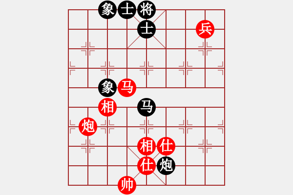 象棋棋譜圖片：天津小胡子(6段)-和-許大軍(6段) - 步數(shù)：120 