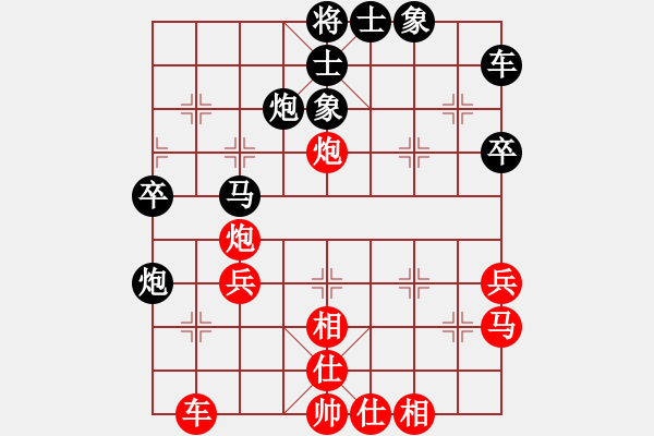 象棋棋譜圖片：第一局萍鄉(xiāng)彭啟周先和撫州李剛 - 步數(shù)：50 