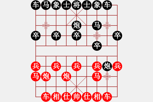 象棋棋譜圖片：開心就好 -紅先負(fù)- 劉莉 - 步數(shù)：10 