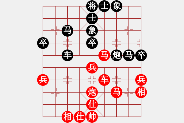 象棋棋譜圖片：弈海書生(5r)-勝-明月小樓(5r) - 步數(shù)：40 