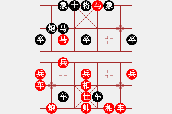 象棋棋譜圖片：逍遙湖左岸(9段)-負-魔羯座修羅(9段) - 步數(shù)：40 